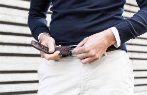 Home Highbuckle riem zonder gaatjes met verstelbaar ratchet-systeem voor optimale pasvorm en comfort